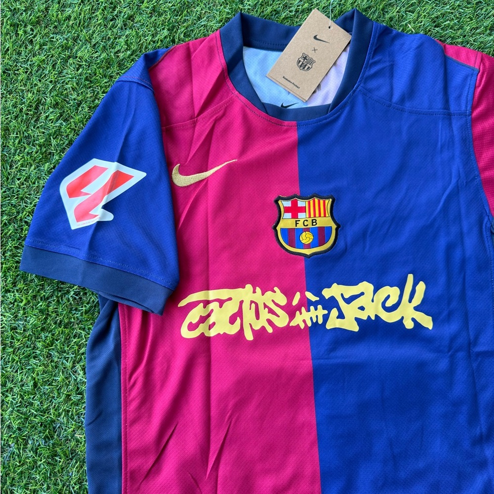 Men’s Nike Red and Blue Barcelona Jersey for Fans 24/25 -LIMITED EDITION LaLiga - Picture 3 of 4